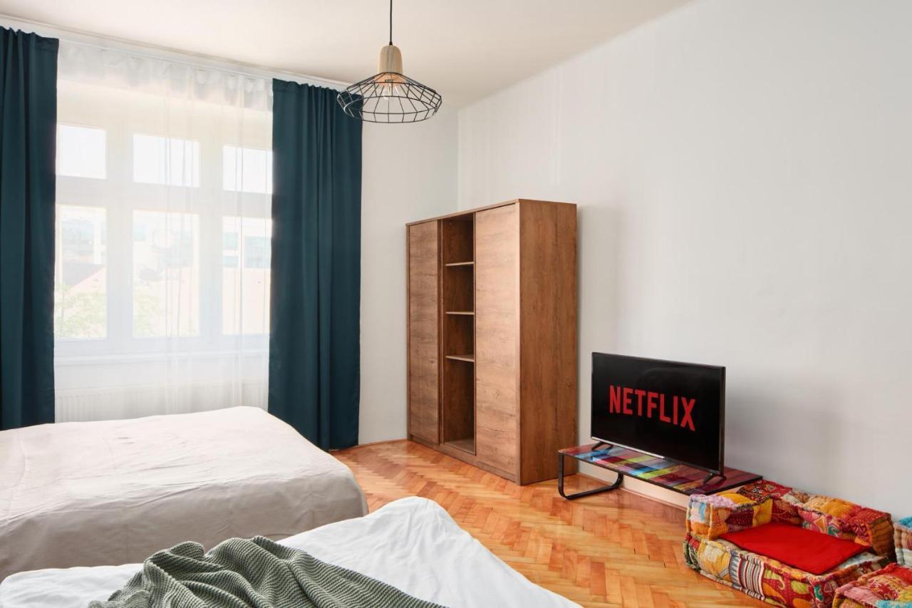 Prague Days - Spacious 3Bdr Apartment - Trendy Neighbourhood Exteriér fotografie